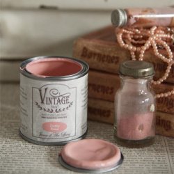Dusty Rose - mat kalk maling - støvet rosa