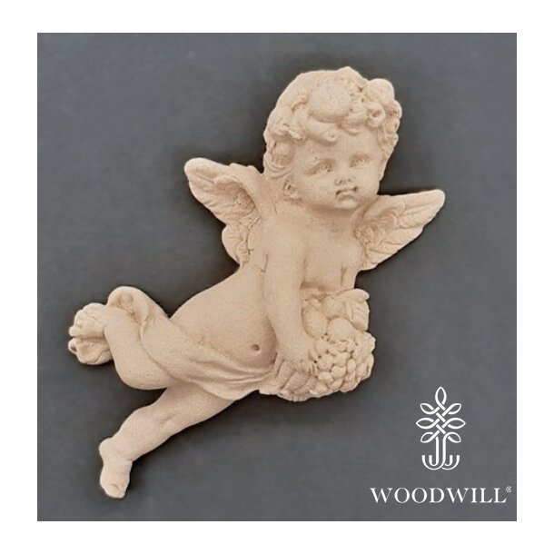 WOODWILL fleksibel tr ornament - ENGEL