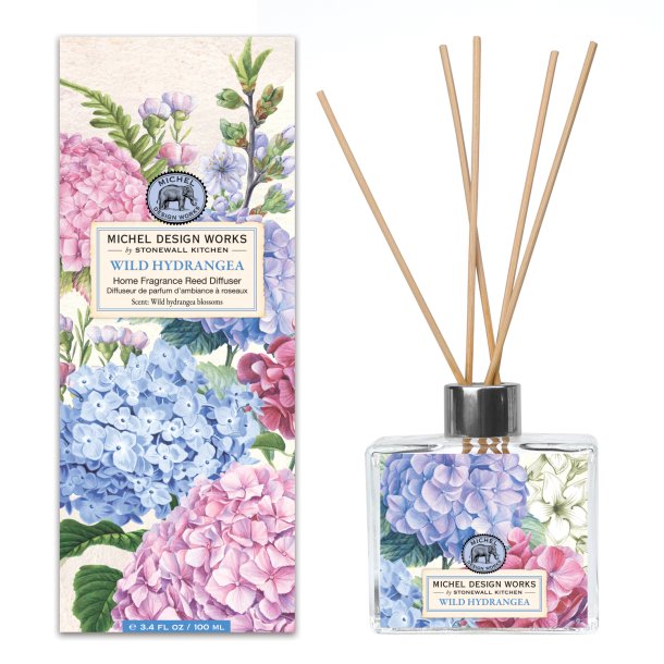 Spa oplevelse - fantastisk duft og duftpinde med Hortensia duft - wild hydrangea