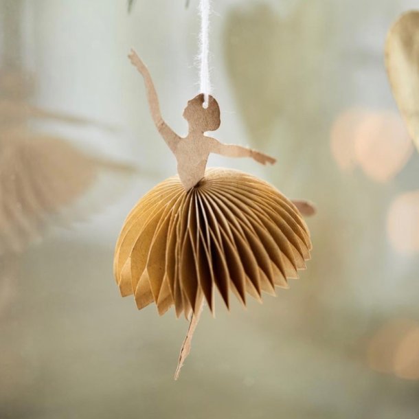 Juleklip med den sknneste ballerina med flot skrt - julen 2023